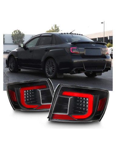 Luces Traseras LED AKKON 2008-2011 Subaru Impreza/WRX Negra