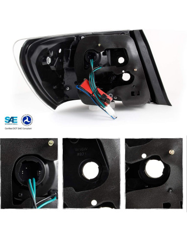 Luces Traseras LED AKKON 2008-2011 Subaru Impreza/WRX Negra