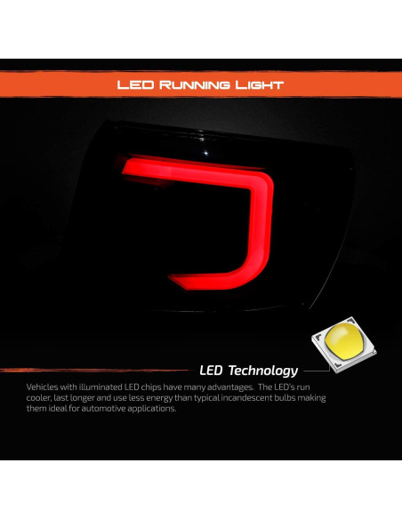 Luces Traseras LED AKKON 2008-2011 Subaru Impreza/WRX Negra