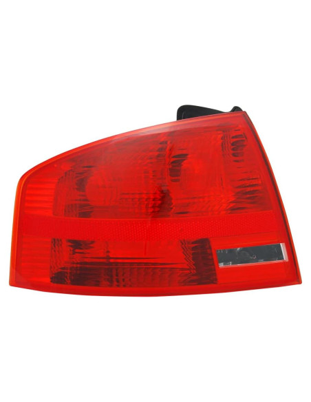 Luz Trasera Izquierda TYC para Audi A4 2005-2008 Rojo