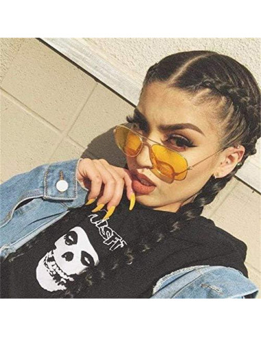 Gafas Clásicas Dollger Montura Metal Lentes Transparentes