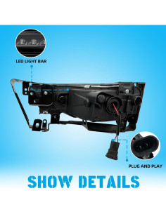 Luces Antiniebla LED Shocklight para Honda Accord 2013-2015 2