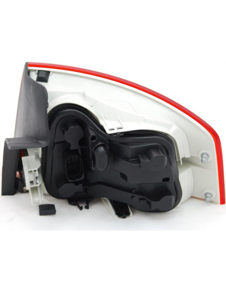Luz Trasera Izquierda TYC para Audi A4 2005-2008 Rojo