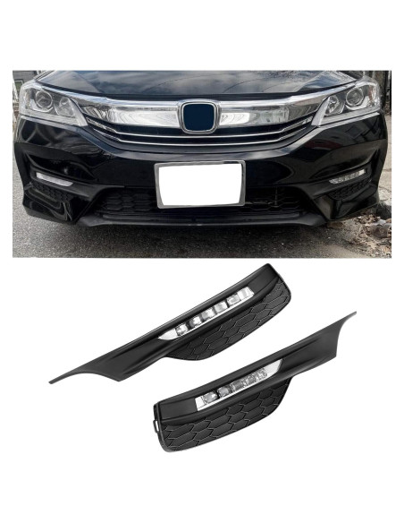 Luces Antiniebla LED ECOTRIC para Honda Accord 2016-2017