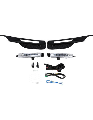 Luces Antiniebla LED ECOTRIC para Honda Accord 2016-2017
