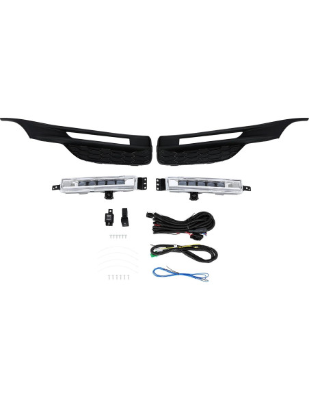 Luces Antiniebla LED ECOTRIC para Honda Accord 2016-2017