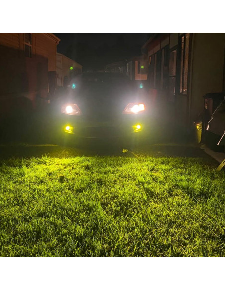 Bombillas LED de Niebla PHINLION 9006 Amarillo 3800 Lúmenes
