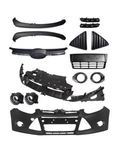 Kit Cubierta Parachoques Delantero Ford Focus 2012-2014 2