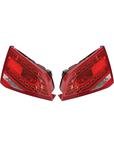 Luz Trasera Interna LED Audi A4 S4 2009-2012 - ROJO