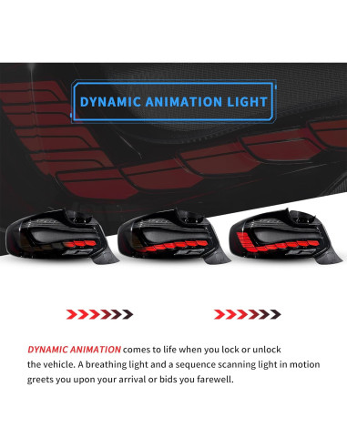 Luces Traseras VLAND para BMW Serie 2 F22 F23 M2 2014-2021