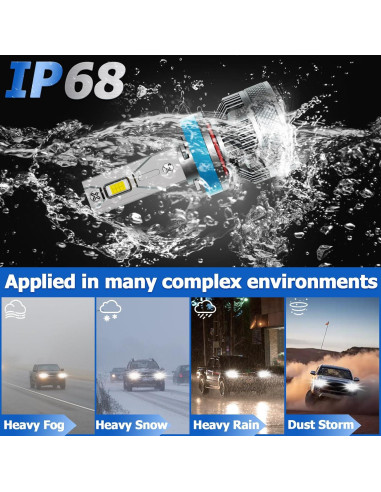 Bombillas LED AWALITED para Ford F150 2015-2023 - 6 Piezas 6000K