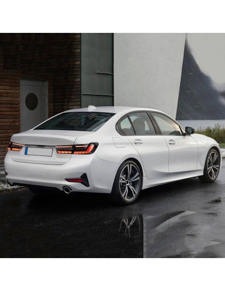Luces Traseras VLAND para BMW Serie 3 G20 2019-2024, Ahumadas