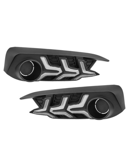 Luces de Circulación Diurna LED Allinoneparts para Honda Civic 2016-2018