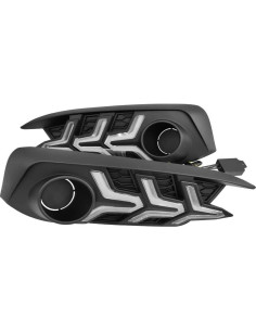 Luces de Circulación Diurna LED Allinoneparts para Honda Civic 2016-2018 2