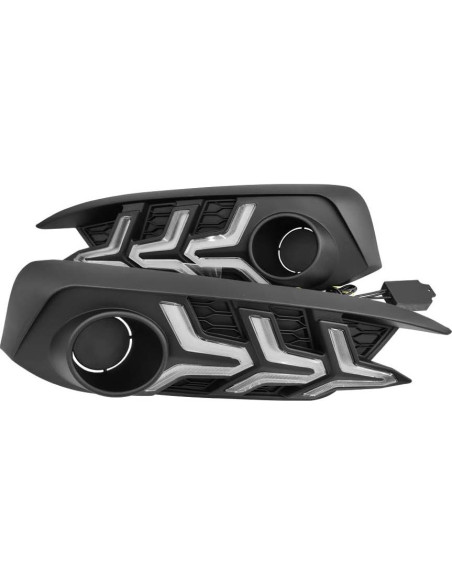 Luces de Circulación Diurna LED Allinoneparts para Honda Civic 2016-2018