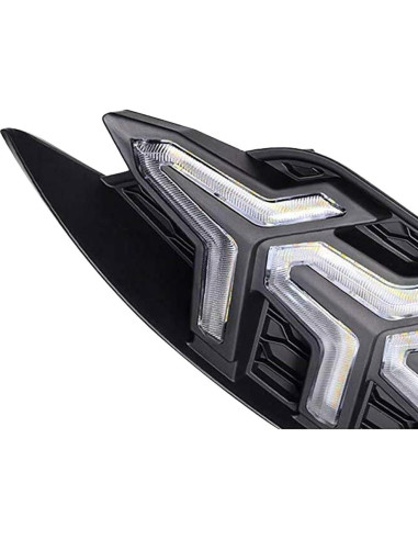 Luces de Circulación Diurna LED Allinoneparts para Honda Civic 2016-2018