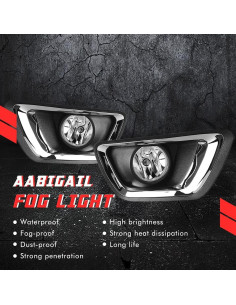 Luces Antiniebla A ABIGAIL para Chevy Colorado 2015-2018 H16 19W 2
