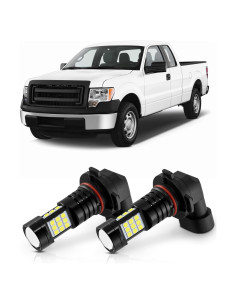 Bombillas LED Antiniebla H10 9145 6000K MEALAM - Paquete de 2