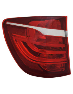 Luz Trasera Izquierda TYC para BMW X3 2011-2017 - Rojo