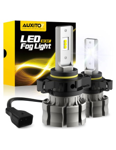 Bombillas LED de Niebla AUXITO 5202 6000LM 6500K Blanco Frío