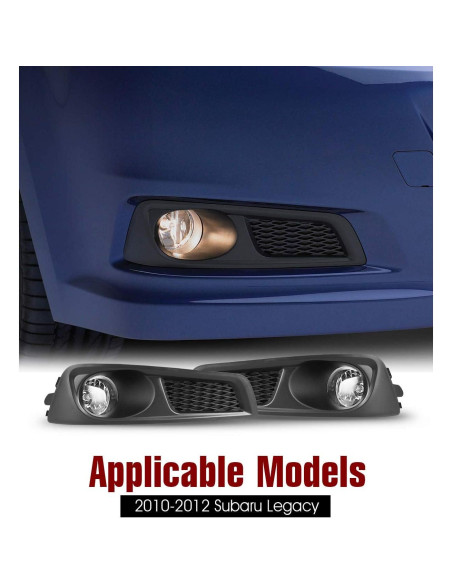 Luces Antiniebla AUTOWIKI para Subaru Legacy 2010-2012 2PCS
