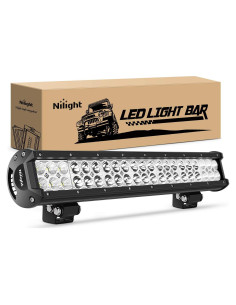 Luz LED de Inundación y Spot Nilight 126W 50.8cm IP67