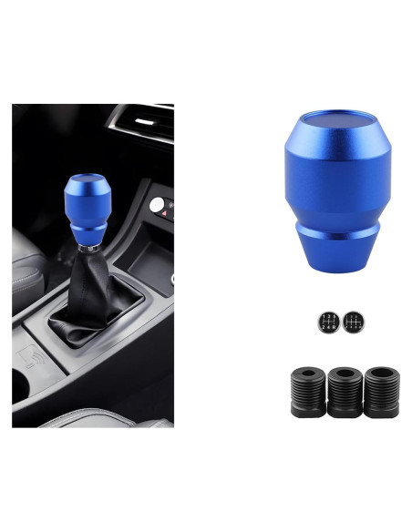 Perilla de Cambio Zpana Azul para Auto Manual y Automático