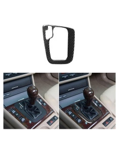 Calcomanía de Fibra de Carbono PJFUS para BMW 3 Series E46 1998-2005