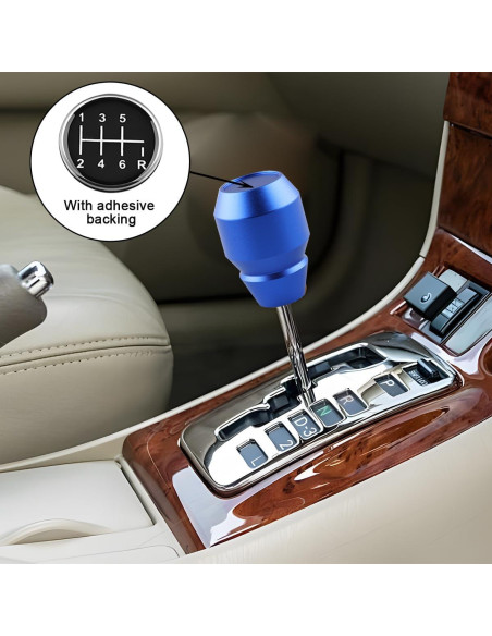 Perilla de Cambio Zpana Azul para Auto Manual y Automático
