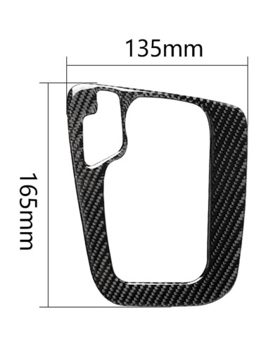 Calcomanía de Fibra de Carbono PJFUS para BMW 3 Series E46 1998-2005