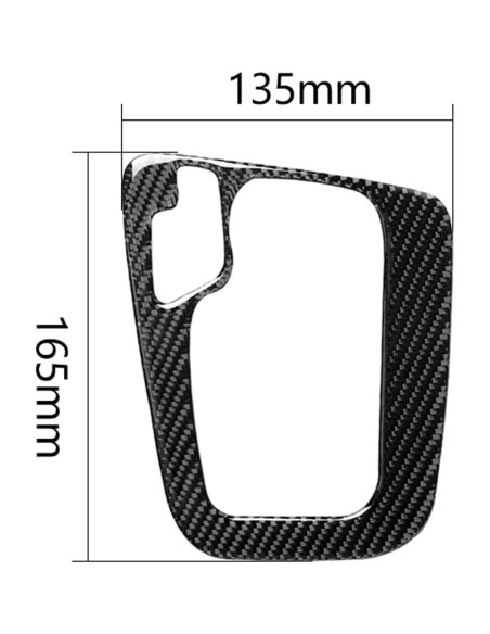 Calcomanía de Fibra de Carbono PJFUS para BMW 3 Series E46 1998-2005