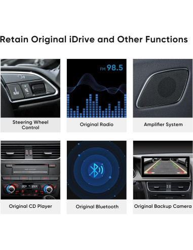 Pantalla Táctil 10.25" AINAVI para Audi A4 A5 S4 S5 2009-2016