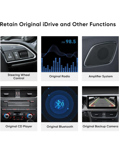 Pantalla Táctil 10.25" AINAVI para Audi A4 A5 S4 S5 2009-2016