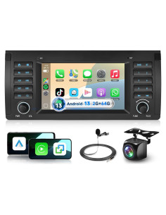 Estéreo Android 7" MAHVEC para BMW Serie 5 E39/E53 2G+64G