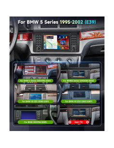 Estéreo Android 7" MAHVEC para BMW Serie 5 E39/E53 2G+64G 2