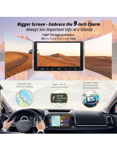 Estéreo de Coche ATOTO F7 Doble Din 9" CarPlay/Android Auto 2