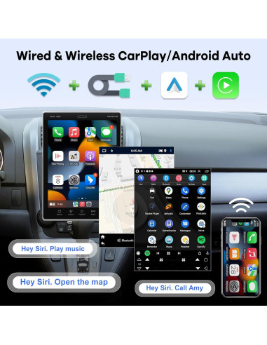 Estéreo de coche Android 9.7" EKAT 2GB 64GB GPS Bluetooth