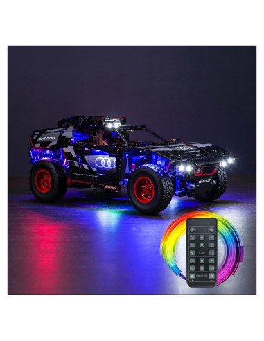 Kit de Iluminación LED BrickBling para LEGO Technic Audi RS Q e-tron 42160