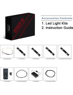 Kit de Iluminación LED BrickBling para LEGO Technic Audi RS Q e-tron 42160 2