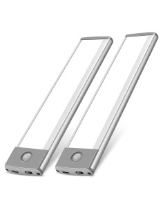 Luces LED Bajo Gabinete RXWL 30 LEDs Recargables USB 2Pack