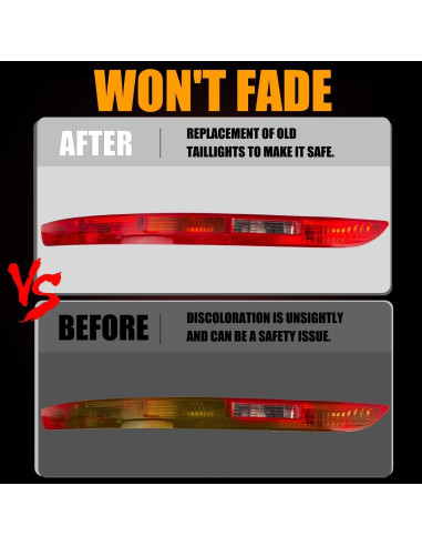 Luz de Parachoques Trasero RANSOTO Izquierda Audi Q5 2009-2016