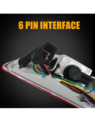 Luz de Parachoques Trasero RANSOTO Izquierda Audi Q5 2009-2016