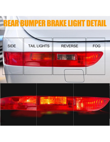 Luz de Parachoques Trasero RANSOTO Izquierda Audi Q5 2009-2016