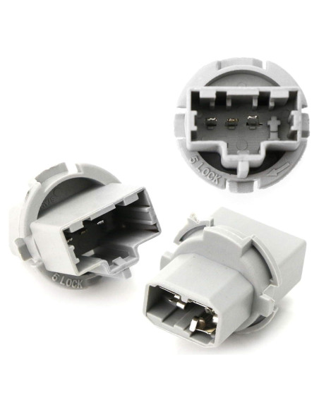 Adaptador de Luz de Freno y Cola iJDMTOY 7443 Rojo para Acura y Honda