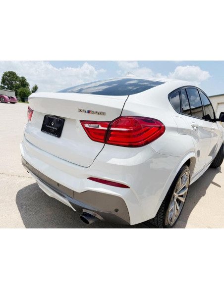 Lentes de Reflector Rojo iJDMTOY para BMW X4 2015-2018
