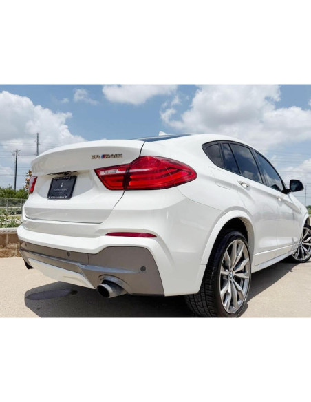 Lentes de Reflector Rojo iJDMTOY para BMW X4 2015-2018