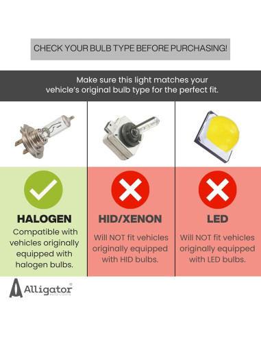 Luz Trasera Halógena Alligator para BMW X3 2018-2020 Derecho