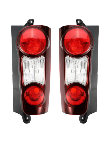 Lentes de Luz Trasera uxcell para Peugeot Partner y Citroen Berlingo 2012-2019