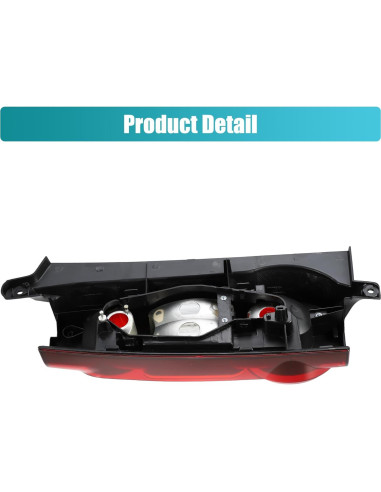 Lentes de Luz Trasera uxcell para Peugeot Partner y Citroen Berlingo 2012-2019