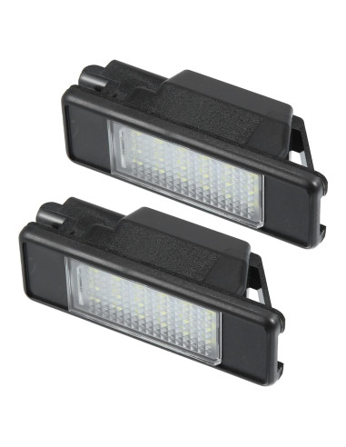 Luz de Placa LED X AUTOHAUX para Peugeot 207/208/308 - Blanca